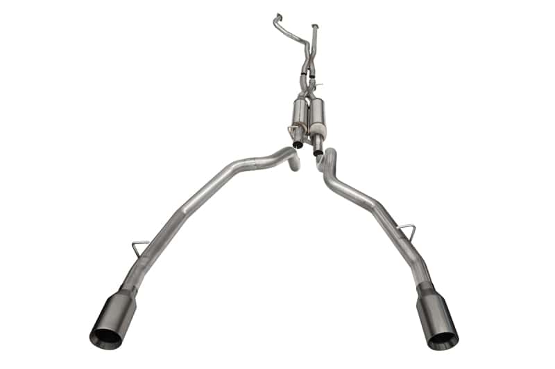 CORSA Performance — Corsa 2021-2024 Dodge Ram TRX Crew Cab Xtreme Catback Exhaust Dual Rear Gunmetal Tip
Exhaust - view 3