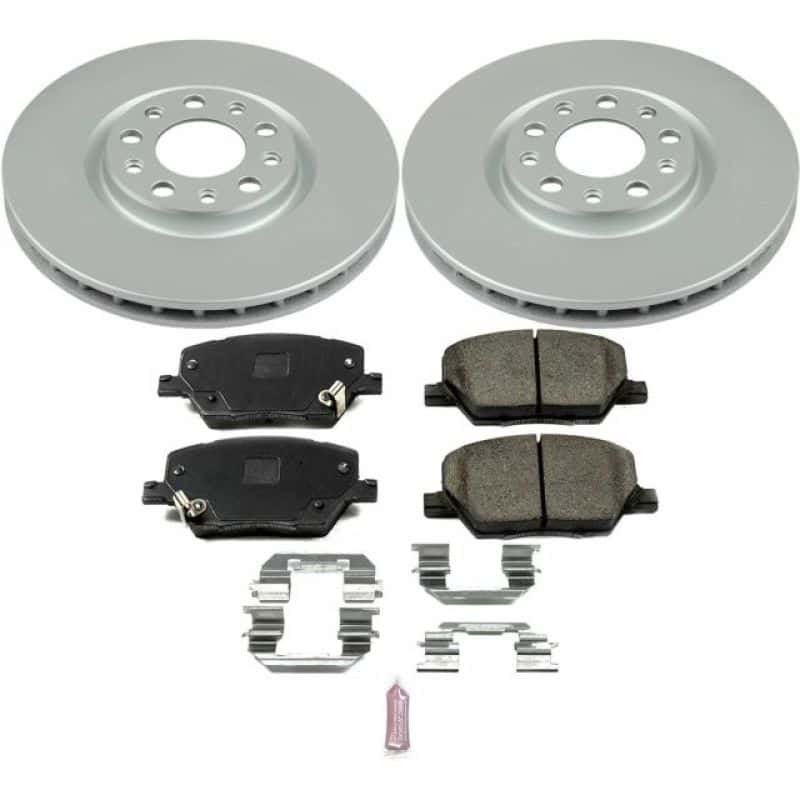 PowerStop — Power Stop 16-18 Fiat 500X Front Z17 Evolution Geomet Coated Brake Kit - view 1
