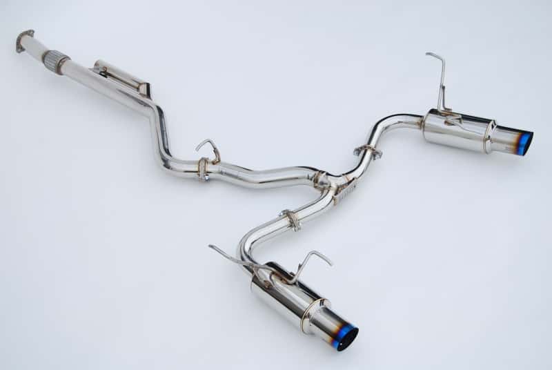 Invidia — Invidia 2022+ Subaru WRX N1 Twin Outlet Single Layer Tip Cat-Back Exhaust - view 5