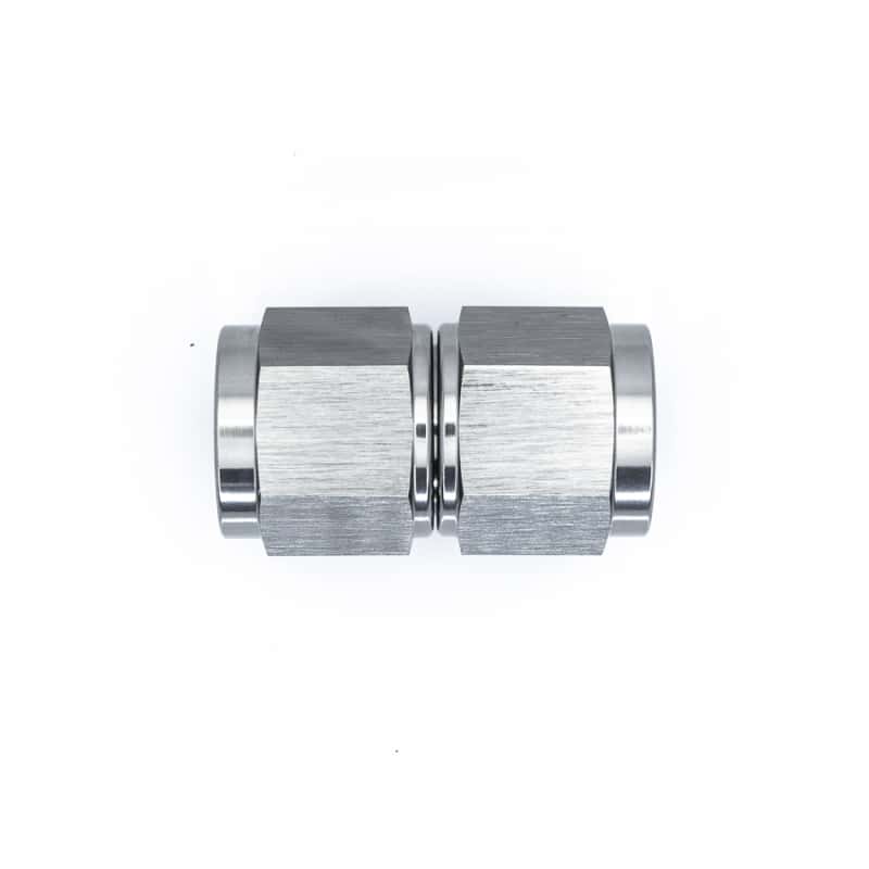 DeatschWerks — DeatschWerks 8AN Female Flare To 8AN Flare Female Swivel - Anodized Titanium - view 3