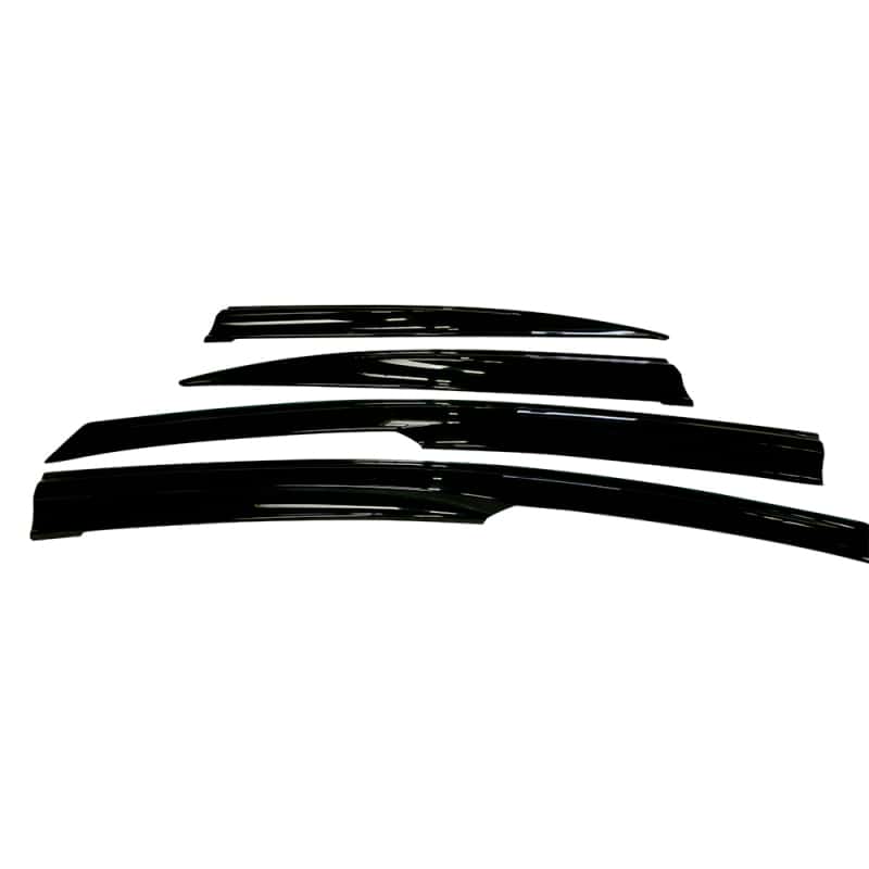 BLOX Racing — BLOX Racing 06-11 Honda Civic Door Sun Visors MU Type Smoked Acrylic 4pcs - view 1