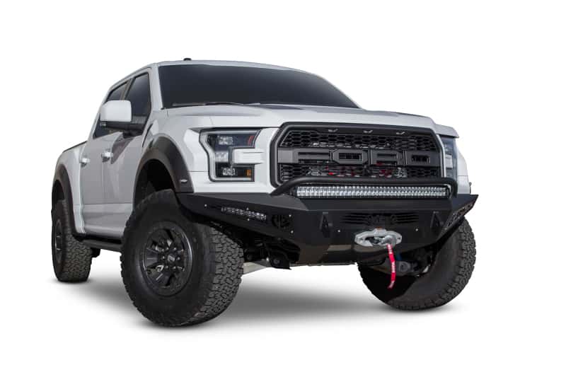 Addictive Desert Designs — Addictive Desert Designs 17-18 Ford F-150 Raptor HoneyBadger Front Bumper w/ Winch Mount
Bumper- Front
Bumpers - view 5