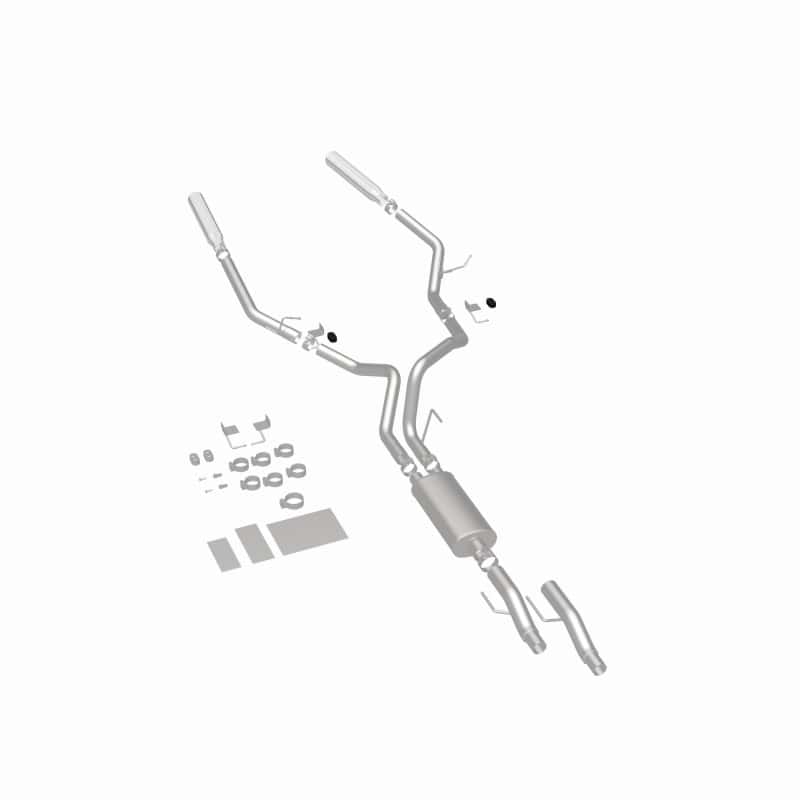 Magnaflow — MagnaFlow 11 Ford F-150 3.7L/5.0L/6.2L SS Catback Exhaust Dual Split Rear Exit w/ 3.5in SS Tips
Cat-Back - view 10