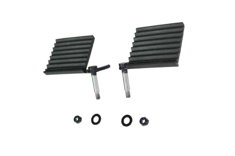 Fishbone Offroad — Fishbone Offroad 2018+ Jeep Wrangler JL / 2020+ Gladiator JT Foot Peg Set - Black - view 1