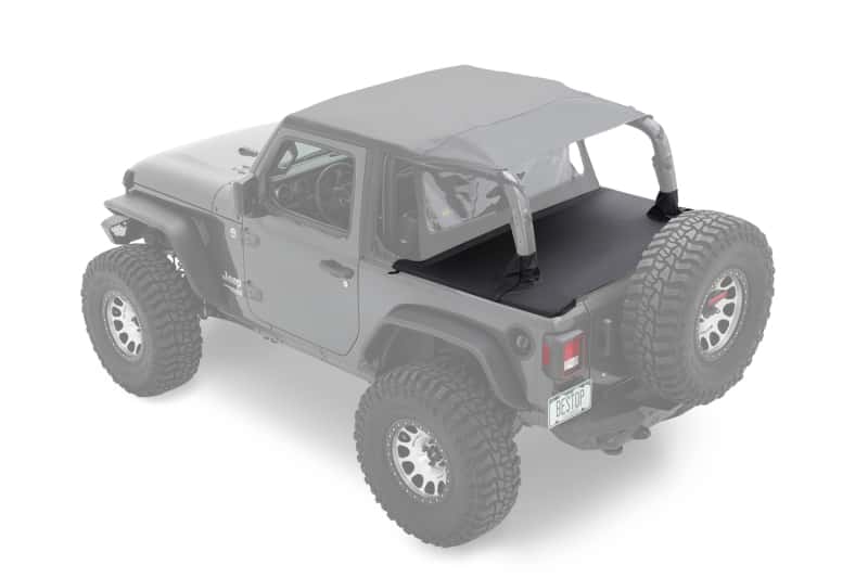 Bestop — Bestop 18-26 Jeep Wrangler JL 2-Door Duster Deck Cover (Black Diamond)
Duster Deck Cover - view 2