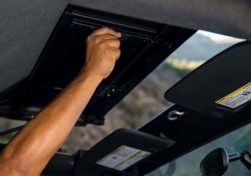 Rampage — Rampage 2007-2018 Jeep Wrangler(JK) 2-Door Trailview Tonneau Top - Black Diamond
Soft Tops
Top-Soft - view 3