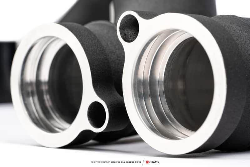 AMS — AMS Performance 15-18 BMW M3 / 15-20 BMW M4 w/ S55 3.0L Turbo Engine Charge Pipes - view 7