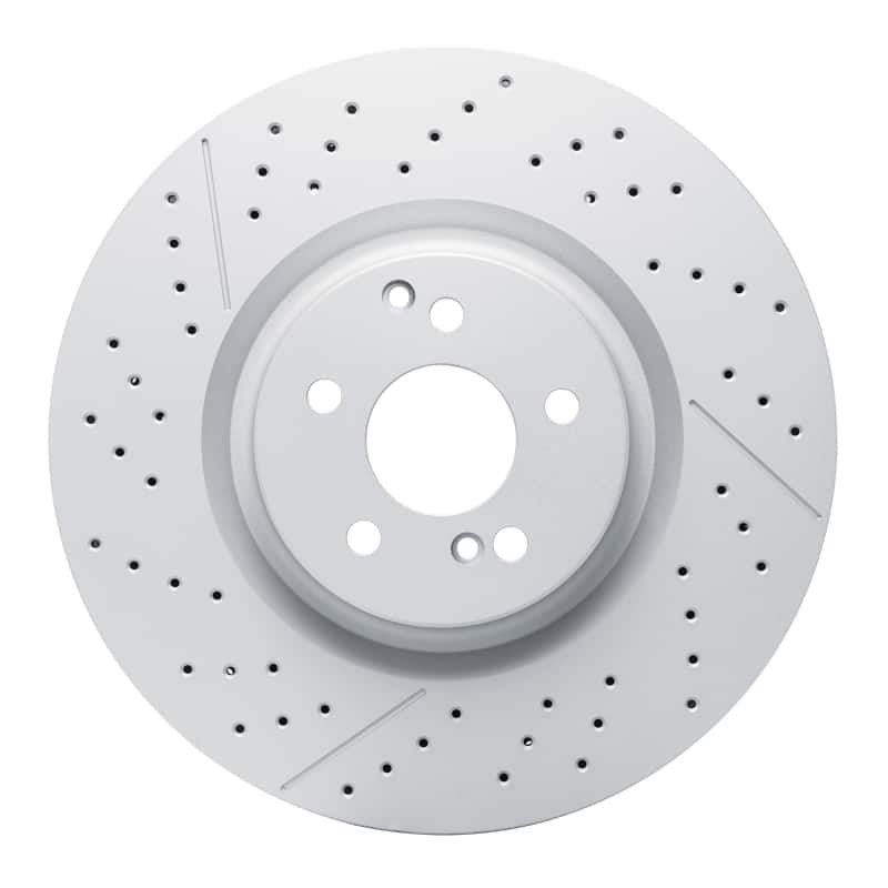 DFC — DFC 18-25 Mercedes-Benz AMG GT 43 Rear Drilled GeoSPEC Coated Rotor and Slotted - view 1
