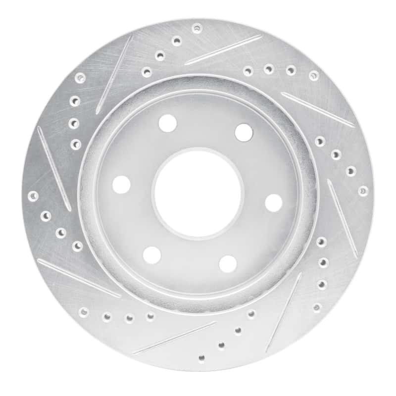R1 Concepts — R1 86-95 Dodge Raider Front Right Drilled & Slotted Silver Brake Rotor
R1 Brake Rotor Drill - view 5