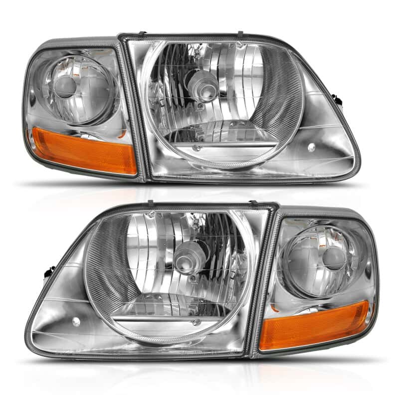 ANZO — ANZO 1997-2003 Ford F-150 Crystal Headlight G2 Clear With Parking Light
Head Light Set - view 4