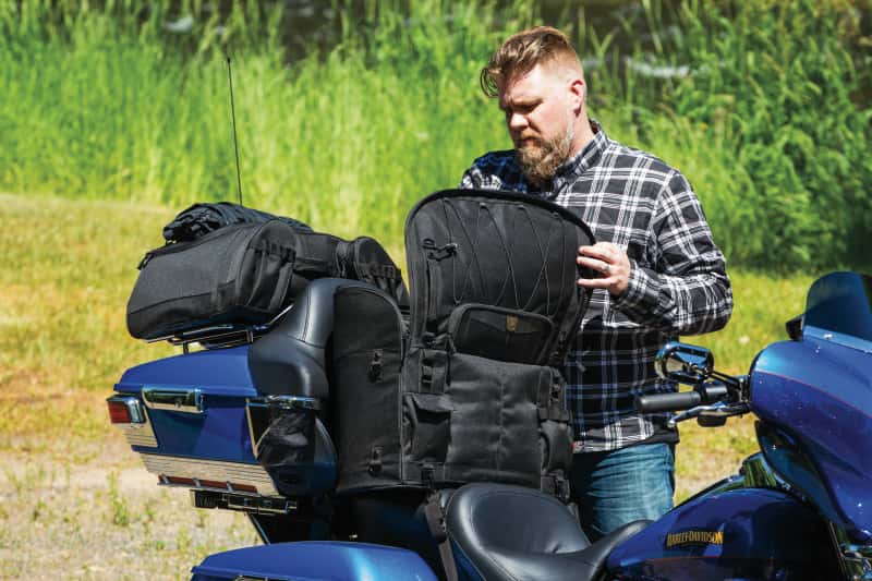 Kuryakyn — Kuryakyn Momentum Wanderer Seat Bag - view 2