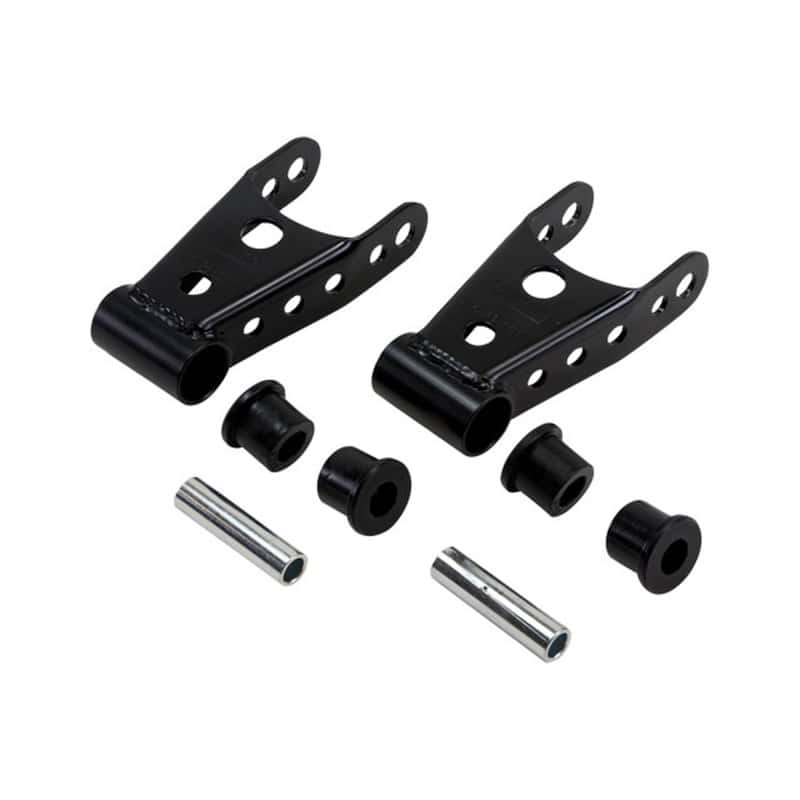 Belltech — Belltech Shackle kit 2011+ Chevrolet Silverado/Sierra 3/4 Ton Pickup 1in Rear Drop
SHACKLE KIT - view 3