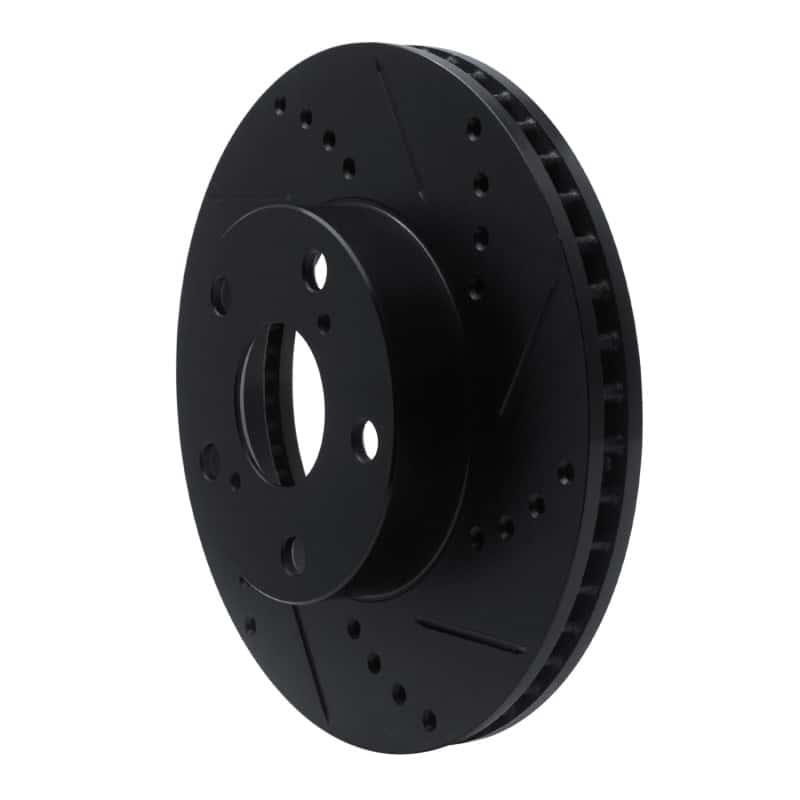 R1 Concepts — R1 05-15 Toyota Tacoma Front Right Drilled & Slotted Black Brake Rotor
R1 Brake Rotor Drill - view 2