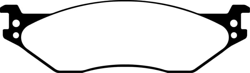 EBC — EBC 05-16 Ford F-450/F-550 Bluestuff Front Brake Pads
Disc Brake Pad - view 4
