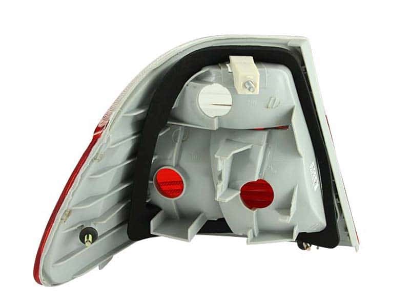 ANZO — ANZO 1999-2001 BMW 3 Series E46 Taillights Red/Clear
TailLightSet - view 3