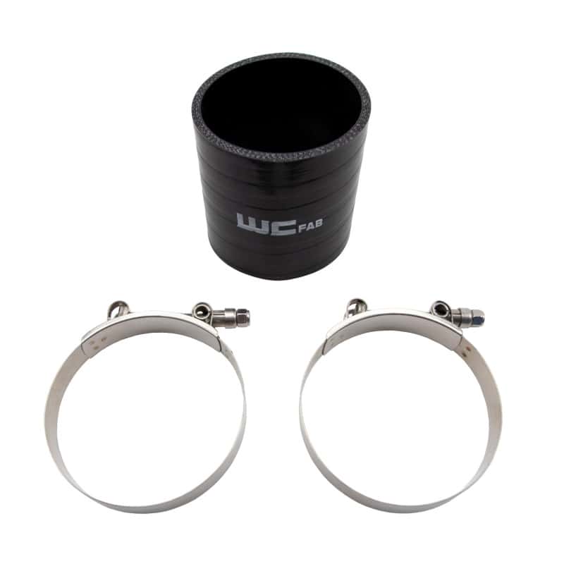 Wehrli — Wehrli 3.5in ID x 4in Long Silicone Boot and Clamp Kit
3.5x4 Boot&Clamp Kit - view 1