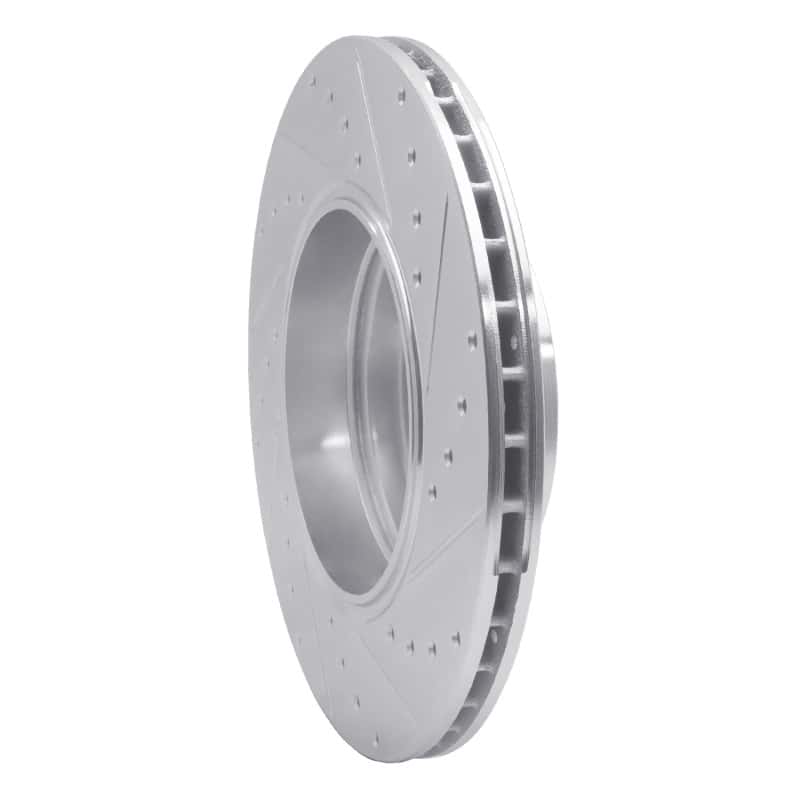 R1 Concepts — R1 05-08 BMW 760I Rear Left Drilled & Slotted Silver Brake Rotor
R1 Brake Rotor Drill - view 4