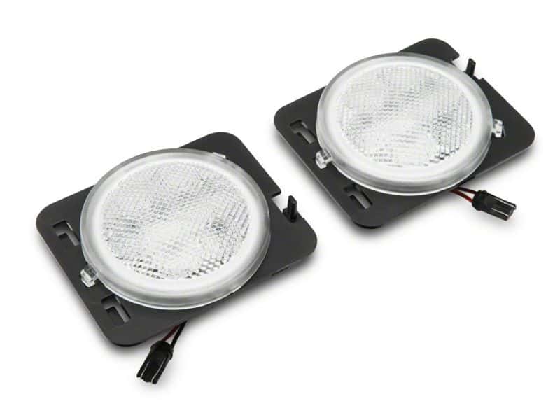 Raxiom — Raxiom 07-18 Jeep Wrangler JK Axial Series LED Side Marker Lights- Clear
Lights - view 5