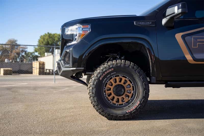 Addictive Desert Designs — Addictive Desert Designs 2019 GMC Sierra 1500 SF Front Bumper w/ Winch Mount & Sensor Cutout
Bumper- Front
Bumpers - view 4