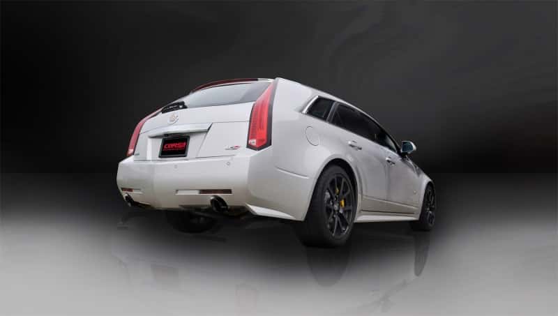 CORSA Performance — Corsa 2011-2014 Cadillac CTS Wagon V 6.2L V8 Black Sport Axle-Back Exhaust
Exhaust - view 6