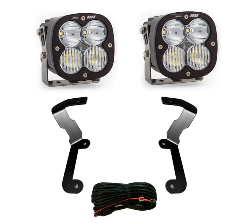 Baja Designs — Baja Designs 2019+ Sierra 1500 XL80 A-Pillar Light Kit - view 1