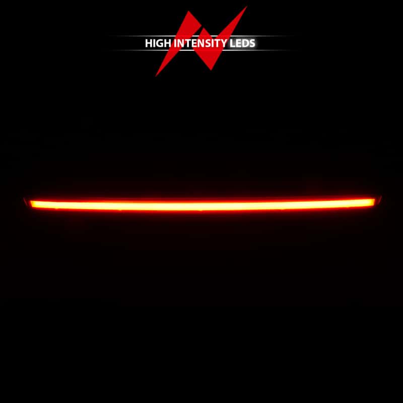 ANZO — ANZO 2007-2014 Chevrolet Suburban 1500 LED 3rd Brake Light Black Housing Red Lens w/ Spoiler 1pc
3rdBrkLghtAssy - view 12