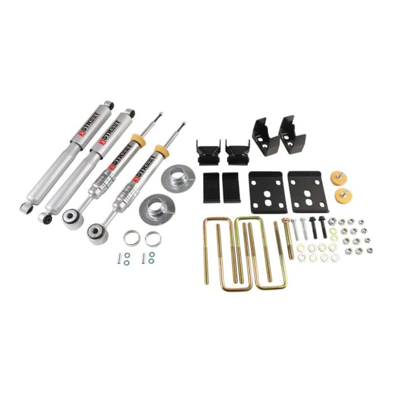 Belltech — Belltech 09-13 Ford F150 Ext&Quad Cab Short Bed 2WD Lowering Kit w/ SP Shocks 5.5in R Drop
LOWERING KIT - view 2