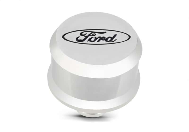 Ford Racing — Ford Racing Slant Edge Breather - Polished
Oil Breather Cap - view 3