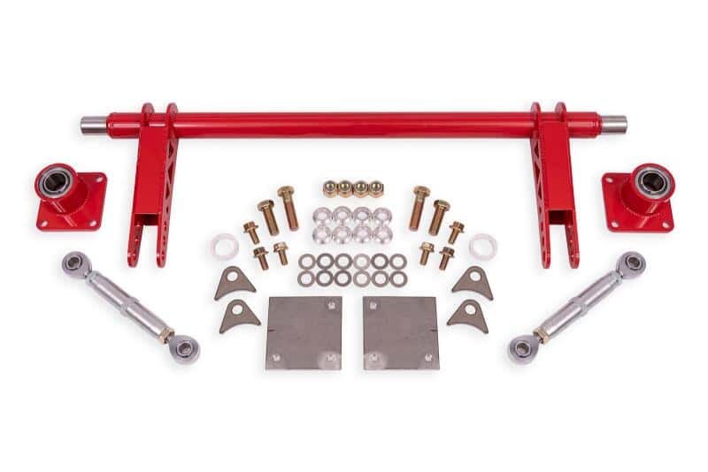 BMR Suspension — BMR 79-04 Ford Mustang 1.375in Rear Weld-on Anti-roll Bar Kit Hollow - Red
Anti-roll Bar Kit - view 2
