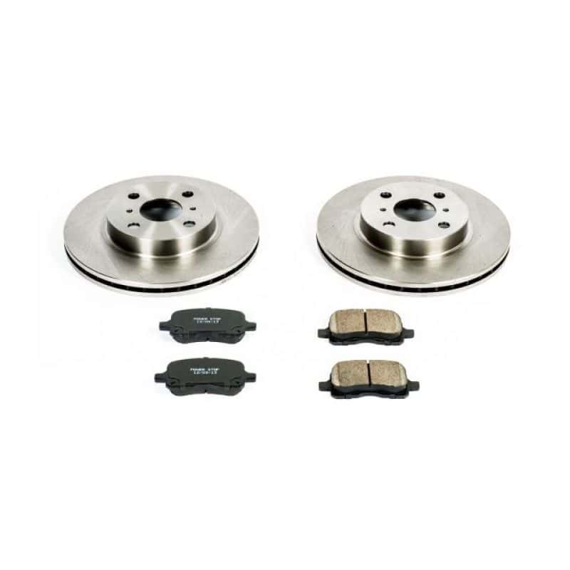 PowerStop — Power Stop 98-02 Chevrolet Prizm Front Autospecialty Brake Kit - view 1