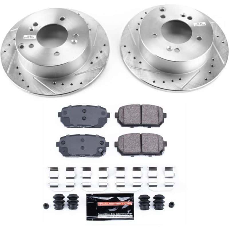 PowerStop — Power Stop 07-10 Kia Rondo Rear Z23 Evolution Sport Brake Kit - view 1