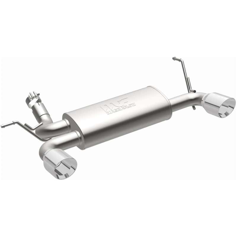 Magnaflow — MagnaFlow SYS A/B 07-14 Jeep Wrangler JK  3.8/3.6 L Stainless Steel
Axle-Back
Cat-Back - view 1