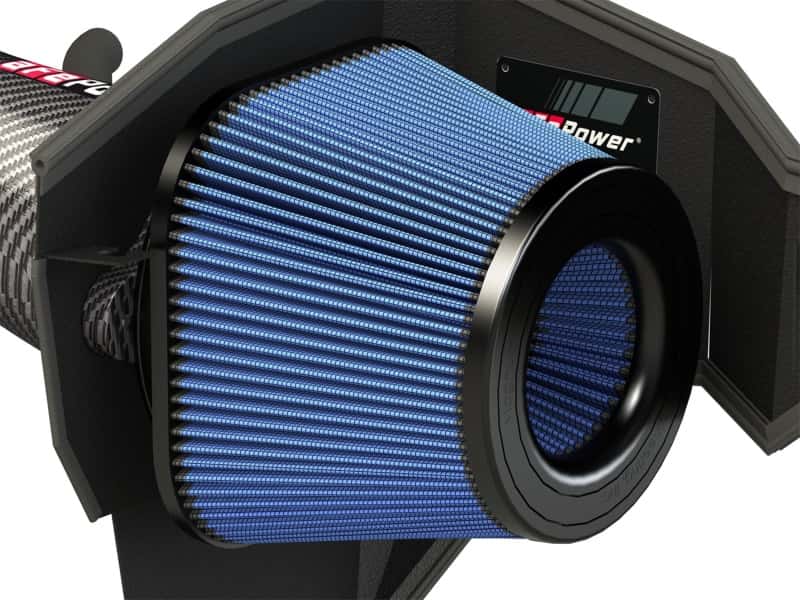 aFe — aFe MagnumFORCE Carbon Fiber Intake Stage-2 Pro 5R 11-17 Dodge Challenger/Charger SRT-8 V8 6.4L
Track Series Intake - view 5