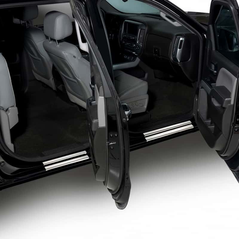 Putco — Putco 99-16 Ford SuperDuty Crew Cab (4pcs) Stainless Steel Door Sills
DoorSillProtSet - view 2
