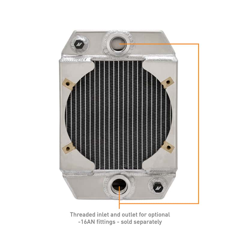 Mishimoto — Mishimoto Universal Drag Race Performance Aluminum Radiator - Natural
Aluminum Radiator - view 4