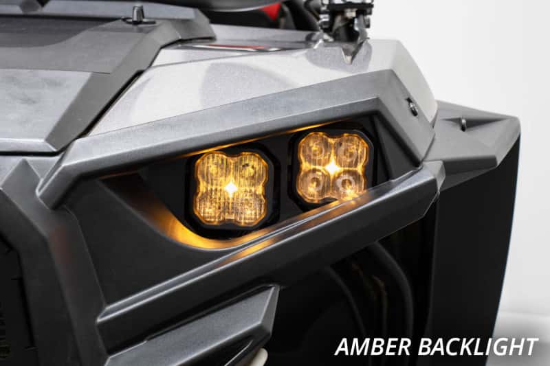 Diode Dynamics — Diode Dynamics 14-23 Polaris RZR XP SS3 LED Headlight Kit - Sport White ABL - view 4