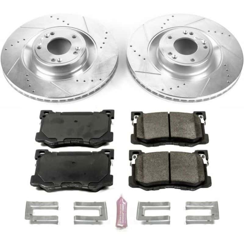 PowerStop — Power Stop 15-16 Hyundai Genesis Front Z23 Evolution Sport Brake Kit - view 1