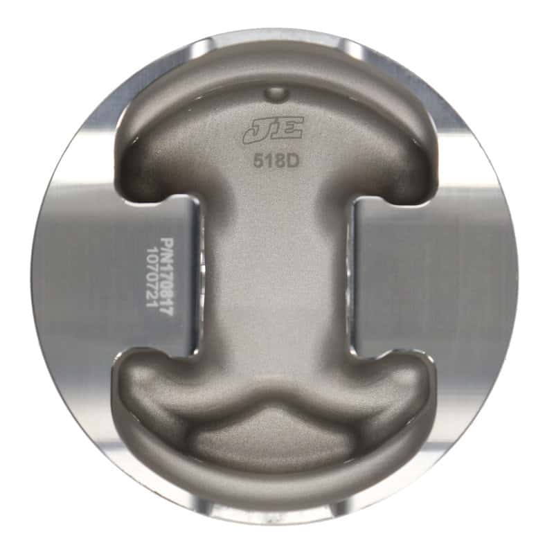 JE Pistons — JE Pistons Chevy Small Block 4.155in Bore -26.80cc Inverted Dome / Dish - Single Piston
Piston - view 3