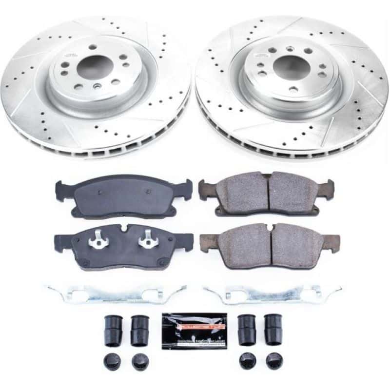 PowerStop — Power Stop 2016 Mercedes-Benz GLE300d Front Z23 Evolution Sport Brake Kit - view 1