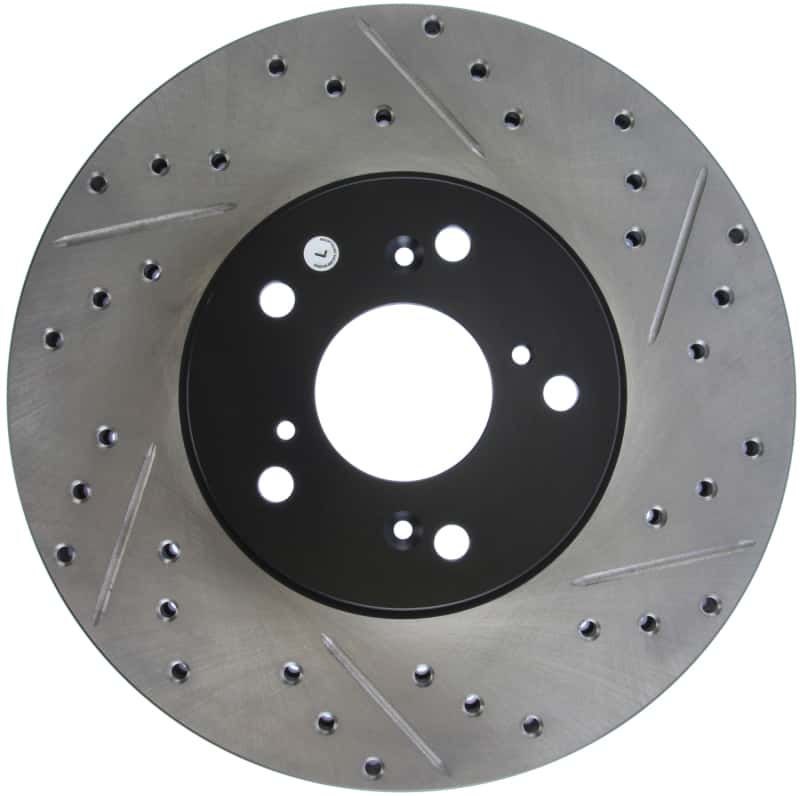 Stoptech — StopTech Nissan 370Z / 01-03 Acura CL / 06 EL / 04-09 TSX / 03-07 Honda Accord Coupe M/T / 05-08 Se
Slot/Drill Rotor - view 8