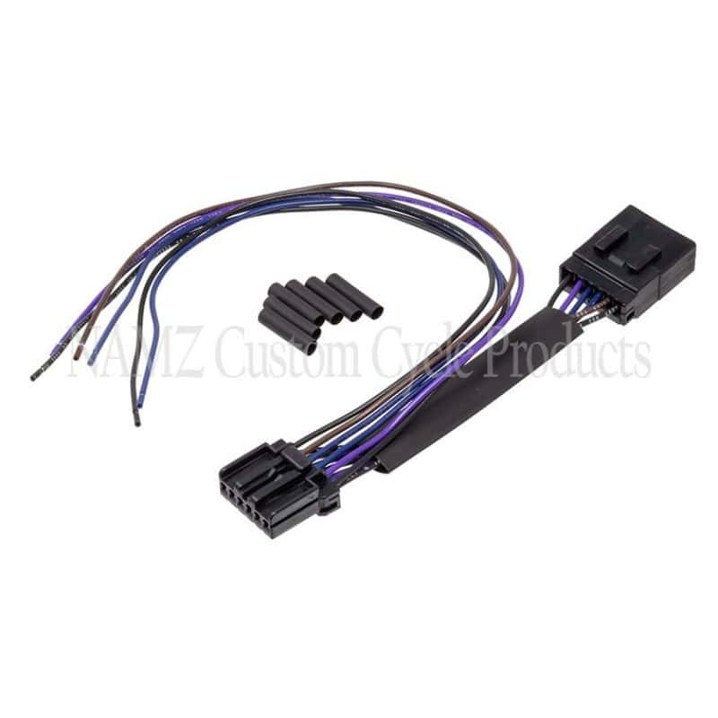 NAMZ — NAMZ 96-13 Road King/Electra Glide Plug-N-Play Front Turn Sig Tap Harness (Turn Sig/Passing Lights) - view 1