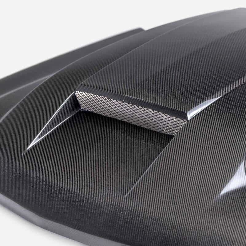 Anderson Composites — Anderson Composites 20-24 Chevy Silverado Type-CP Carbon Fiber Hood - view 6