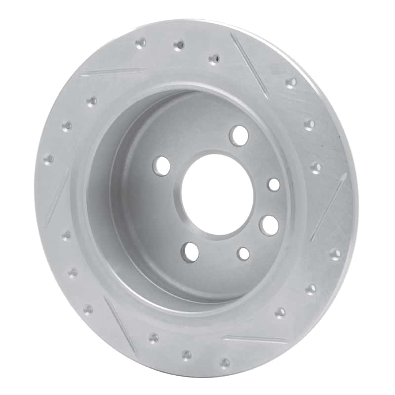 R1 Concepts — R1 84-91 BMW 325IS Rear Left Drilled & Slotted Silver Brake Rotor
R1 Brake Rotor Drill - view 4