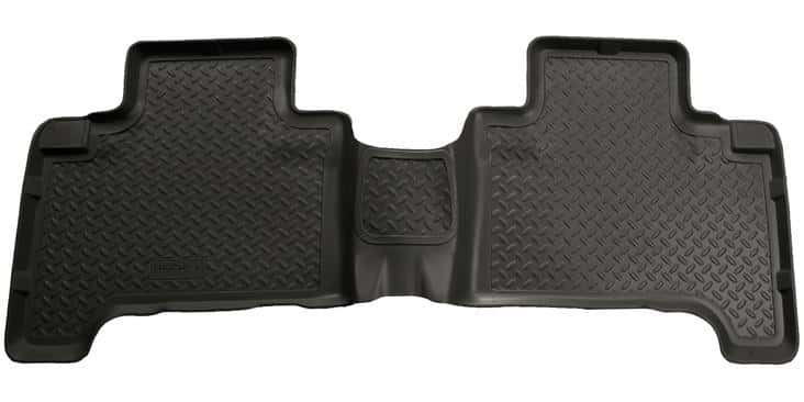 Husky Liners — Husky Liners 03-09 Toyota 4Runner (4DR) Classic Style 2nd Row Black Floor Liners (One Piece Liner) - view 2
