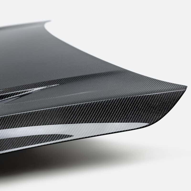 Seibon — Seibon 22-23 Volkswagen Golf GTI/R  TM-Style Carbon Fiber Hood - view 4