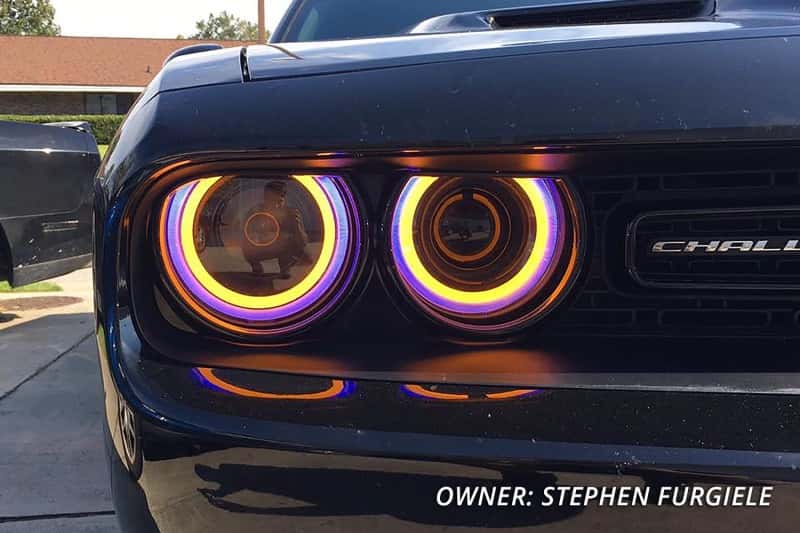 Diode Dynamics — Diode Dynamics Halo Lights LED 120mm Switchback Four - view 2