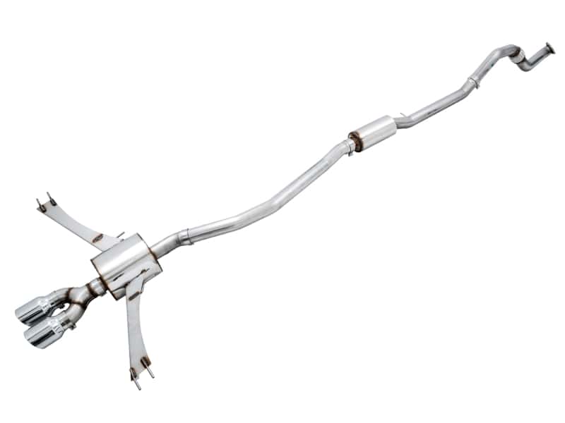 AWE Tuning — AWE Tuning 2016+ Honda Civic Si Touring Edition Exhaust w/Front Pipe & Dual Chrome Silver Tips
Touring Exhaust - view 1
