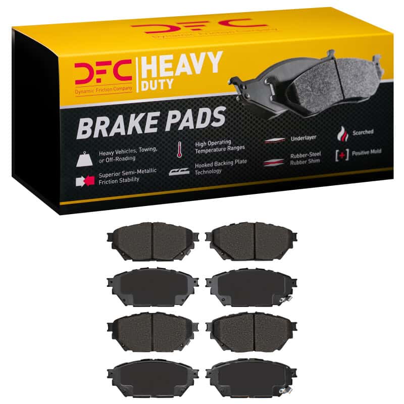 DFC — DFC 12-20 Freightliner FL360 (Mexico) Front/Rear Heavy Duty Pads - Semi Metallic
DFC Brake Pad Set - view 1