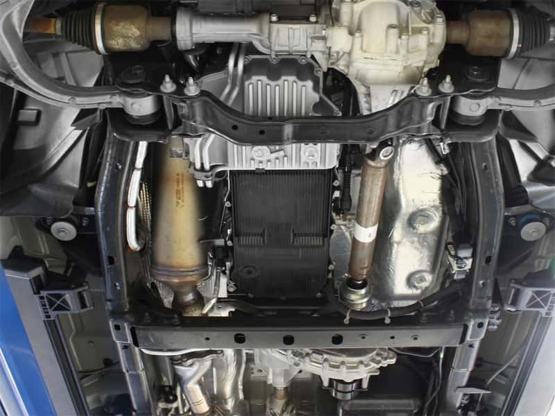 aFe — AFE Engine Oil Pan Raw; 14-16 Dodge RAM 1500 EcoDiesel 3.0L V6 (td)
Engine Oil Pan - view 6