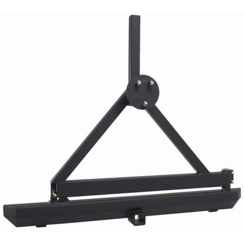 Rugged Ridge — Rugged Ridge Rock Crawler Rear Bumper Hitch&Tire Carrier 87-06
OFFROAD_BUMPERS
Bumper- Rear - view 2